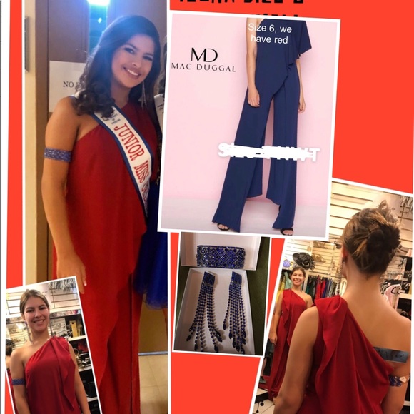 Ieena by MAcDuggal size 6 fits like a size 4. - Picture 1 of 3